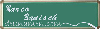 Marco Banisch Visitenkarte